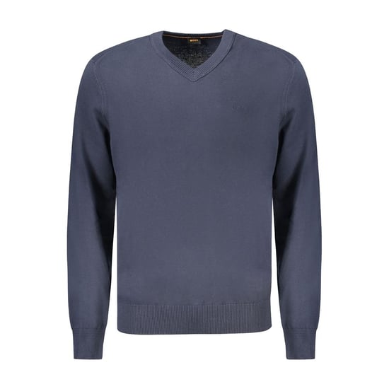 Lässiger V-Ausschnitt Baumwollpullover - Image 1