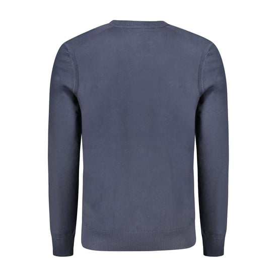 Lässiger V-Ausschnitt Baumwollpullover - Image 2