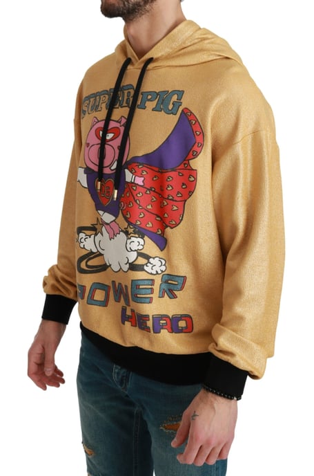 Super Schwein Kraft Held Hoodie - Image 2