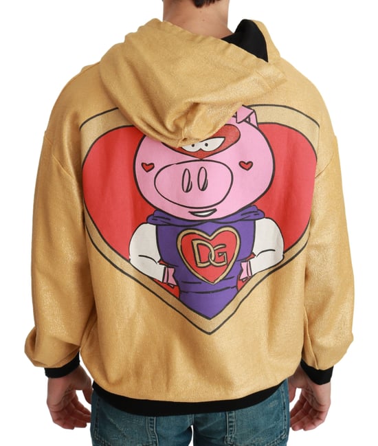 Super Schwein Kraft Held Hoodie - Image 3