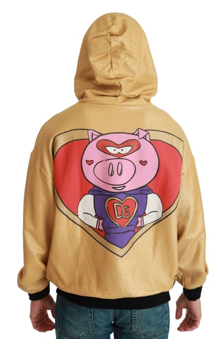 Super Schwein Kraft Held Hoodie - Image 6