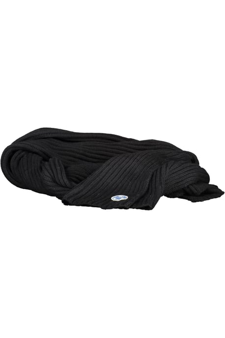 Rippstrickschal Schwarz - Image 1