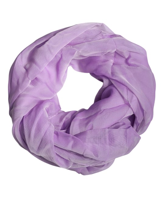 Seidenschal Lila Leichtes Accessoire - Image 2