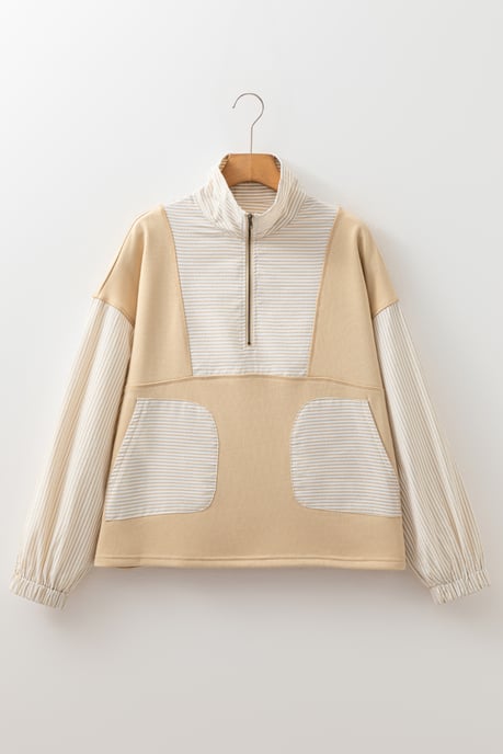 Gestreifter Pullover mit lässiger Passform - Image 6