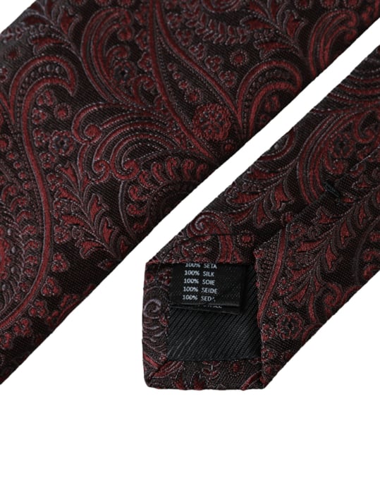 Paisley-Seidenkrawatte Kra3321 - Image 4