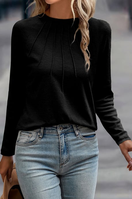 Langarm Basic Shirt - Image 4