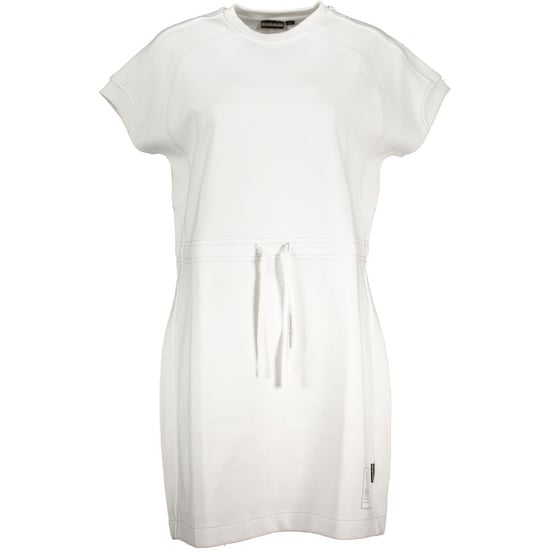 Kurzarm-Kleid mit Kordelzug - Image 1