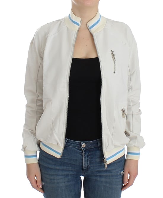 Zip-Up Strickjacke Casual Bomber - Image 6