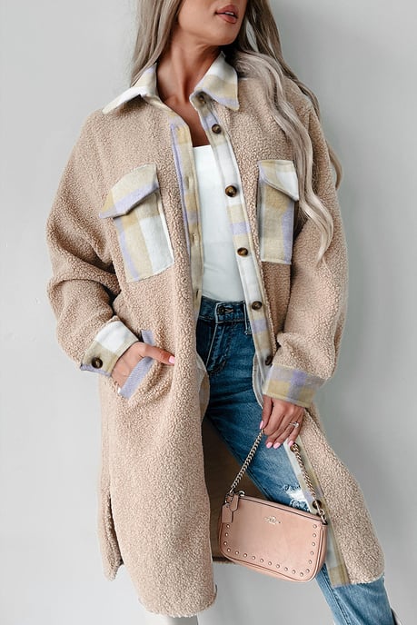 Sherpa-Fleece-Plüschjacke - Image 6