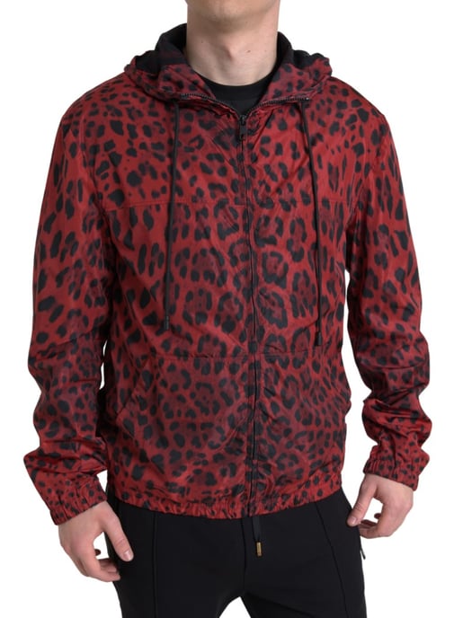 Leopardenmuster Kapuzenjacke G9lm0t G7wpp - Image 1