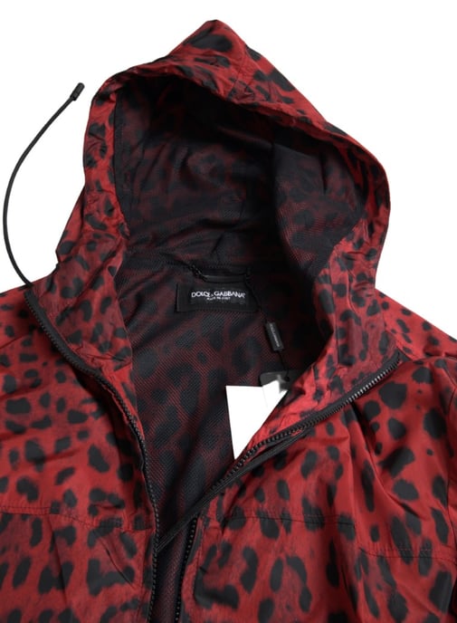 Leopardenmuster Kapuzenjacke G9lm0t G7wpp - Image 2