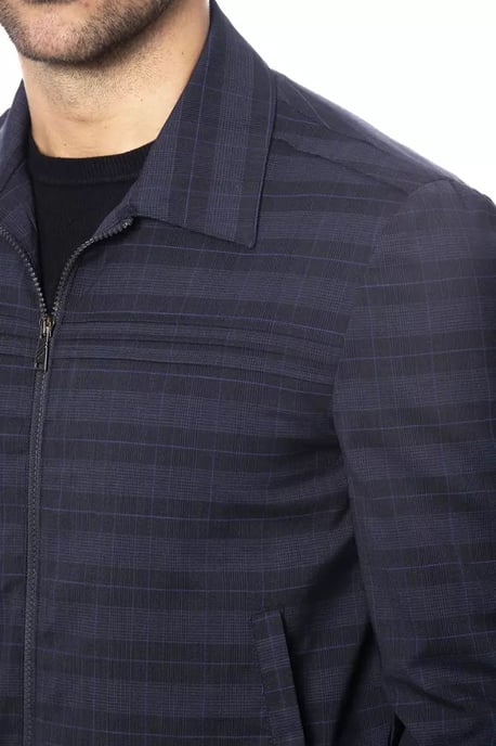 Kariertes Zip-Up-Jacke im lässigen Stil - Image 4