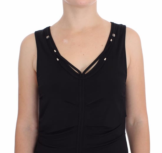 Roccobarocco Ärmelloses Raffung Jersey-Kleid - Image 4