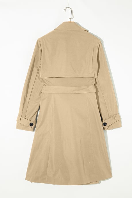 Trenchcoat Mit Gürtel Klassisch - Image 5