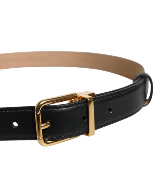 Leder Gürtel mit goldener Schnalle - Image 4