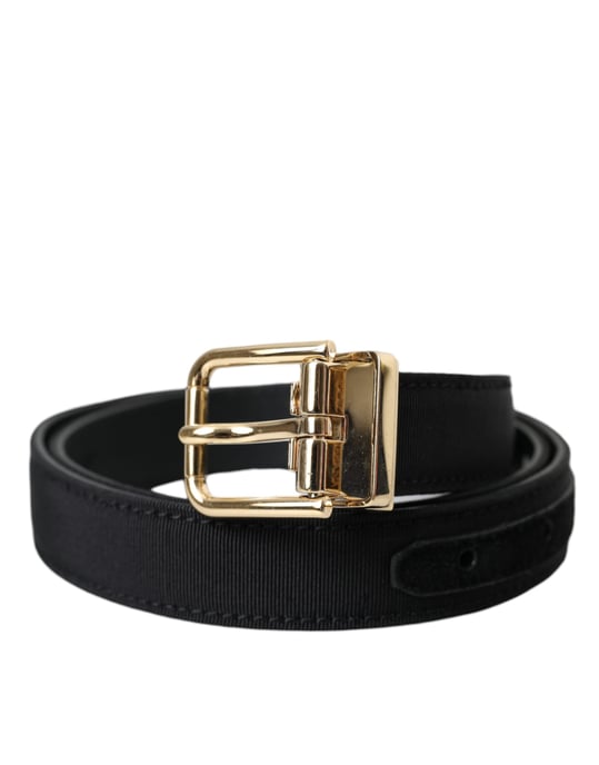 Grosgrainband-Gürtel mit goldener Schnalle - Image 1