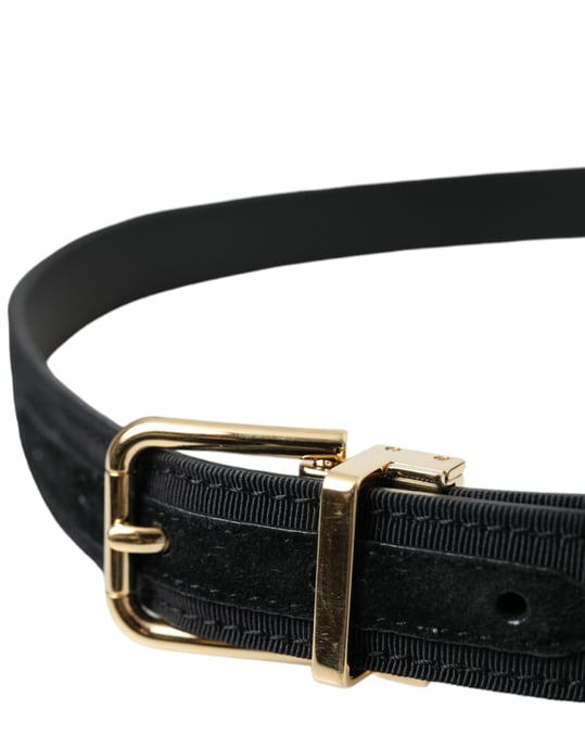 Grosgrainband-Gürtel mit goldener Schnalle - Image 3