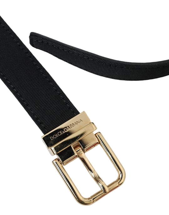 Grosgrainband-Gürtel mit goldener Schnalle - Image 4