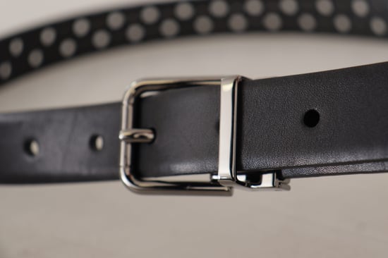 Perforierter Leder Gürtel - Image 6