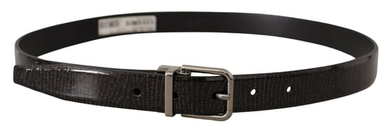 Schwarzer Leder-Gürtel Bel8473 - Image 3
