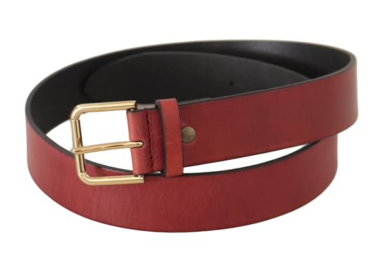 Leder Gürtel Rot Stil - Image 2
