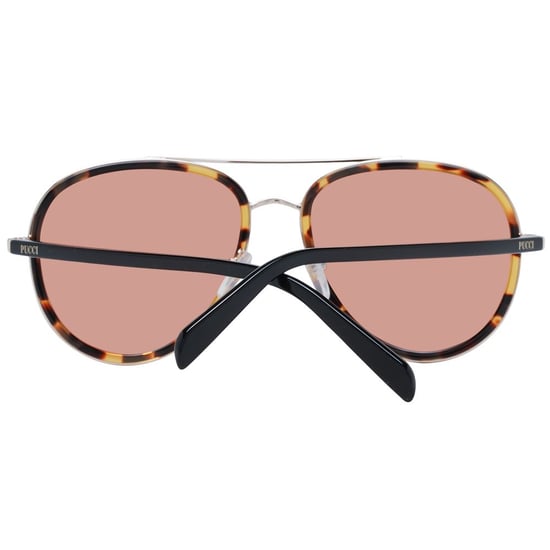 Flugzeug-Sonnenbrille Schildpatt mit rosa Gläsern - Image 3