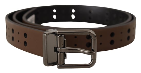 Perforierter Leder Gürtel - Image 1