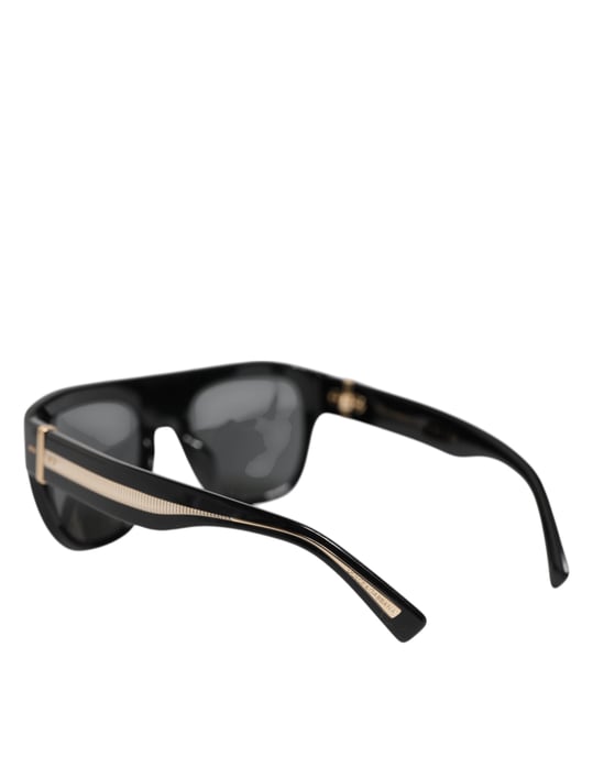 Schwarze Rahmensonnenbrille - Image 5