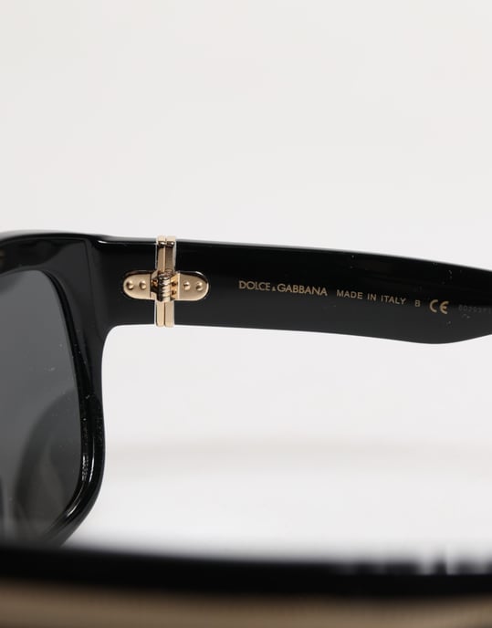 Schwarze Rahmensonnenbrille - Image 6