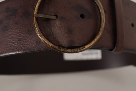 Leder Gürtel Braun Modell - Image 4