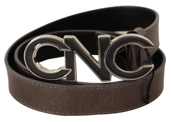 CNC-Logo-Gürtel mit Schnalle aus Leder - Image 1