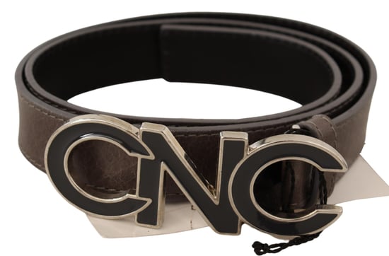 CNC-Logo-Gürtel mit Schnalle aus Leder - Image 3