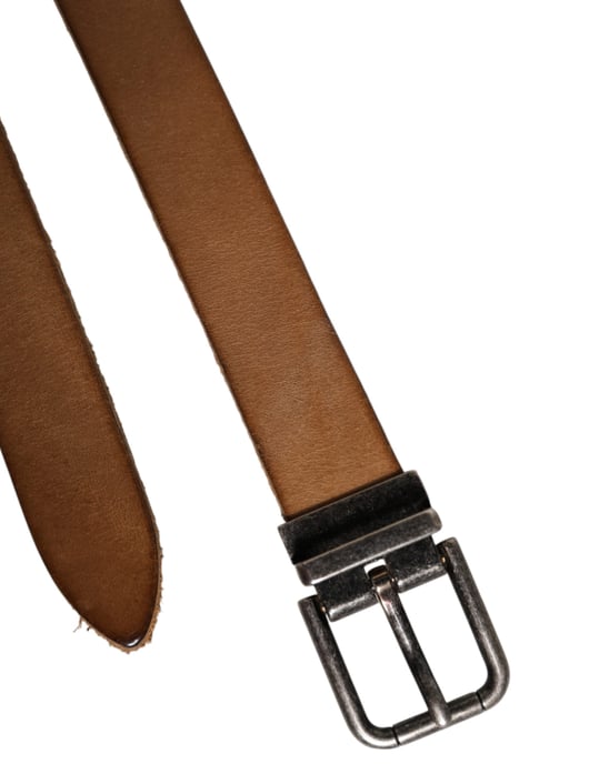 Leder Gürtel mit Metall Schnalle - Image 4