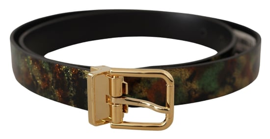 Glitzer Camo Leder Gürtel Modell Bel8465 - Image 1