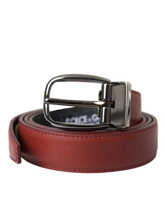 Leder Gürtel mit klassischer Schnalle - Image 1