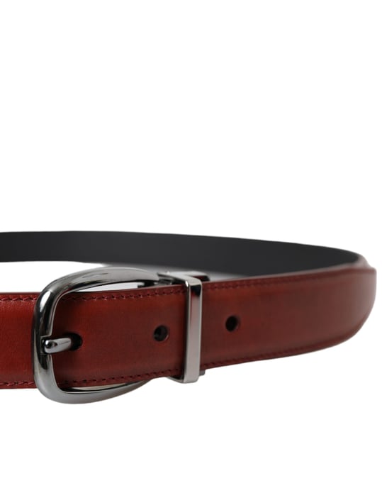 Leder Gürtel mit klassischer Schnalle - Image 3