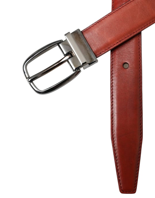 Leder Gürtel mit klassischer Schnalle - Image 5