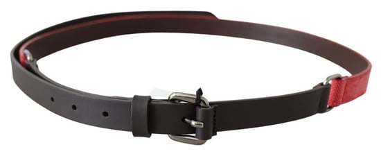 Roter Canvas-Leder-Gürtel - Image 2