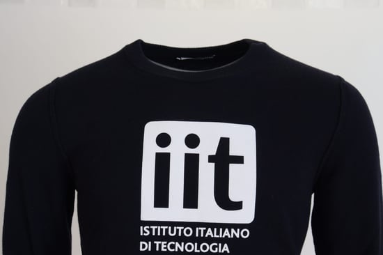 Dolce & Gabbana Iit Logo Rundhals-Pullover, Herren - Marineblau - Image 4