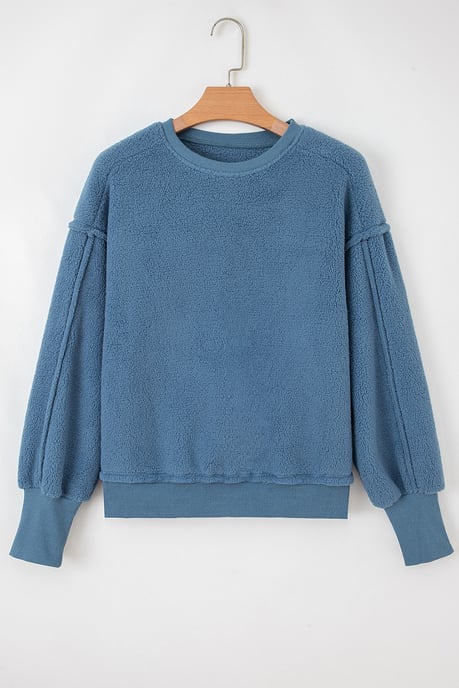 Sherpa Pullover mit langen Ärmeln - Image 6