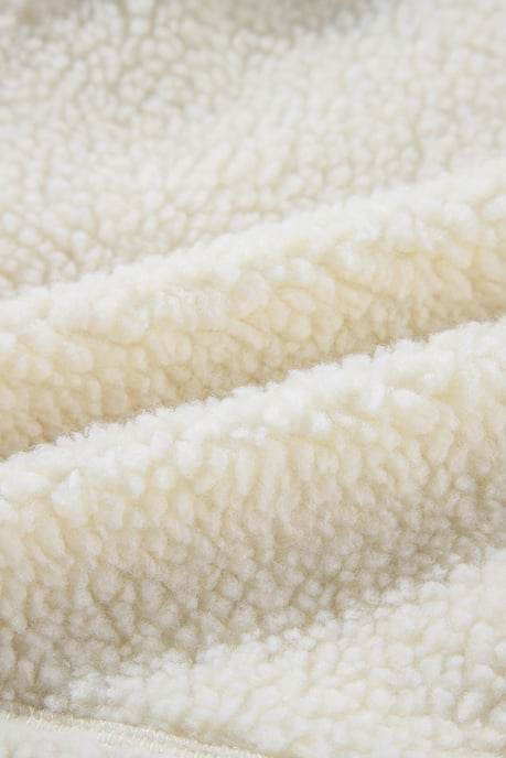 Sherpa-Fleece-Jacke mit Kapuze - Image 2