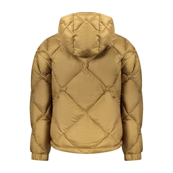 Maya Kapuzen-Pufferjacke Senfgelb - Image 2