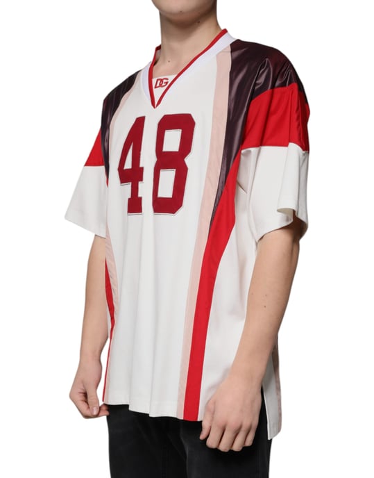 Nummer 48 Farbblock-Trikot - Image 3