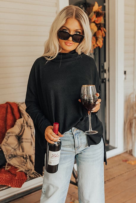 Oversized Stehkragenpullover im entspannten Schnitt - Image 6