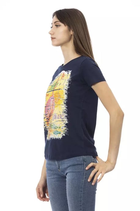 Flamingo Grafik T-Shirt mit kurzem Arm und Rundhalsausschnitt - Image 2