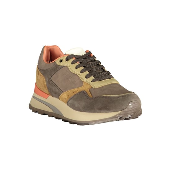 Usaka Sneaker Grau-Orange Wildleder - Image 2