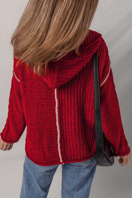 Strick-Hoodie-Pullover - Image 2