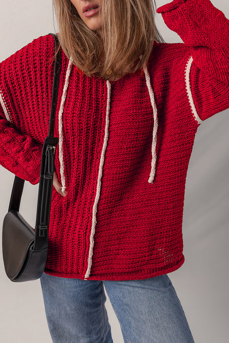 Strick-Hoodie-Pullover - Image 3