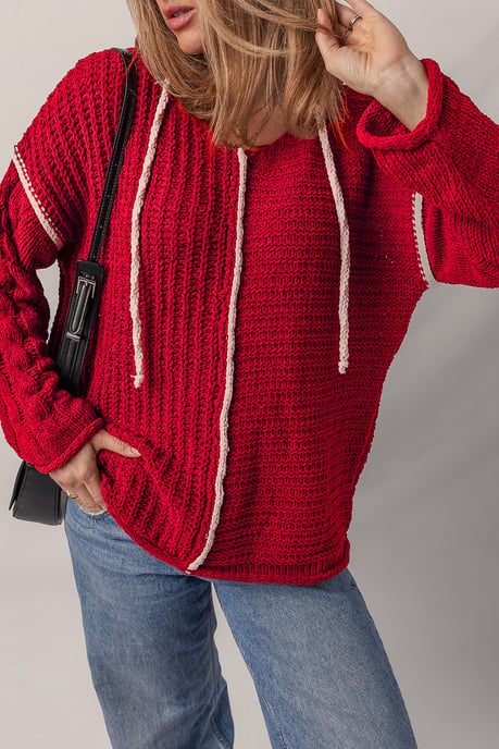 Strick-Hoodie-Pullover - Image 4