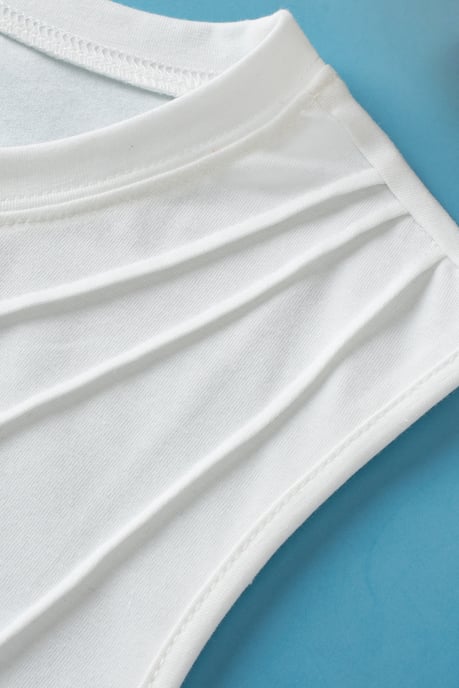 Ärmelloses Tanktop mit Nahtdetails - Image 5